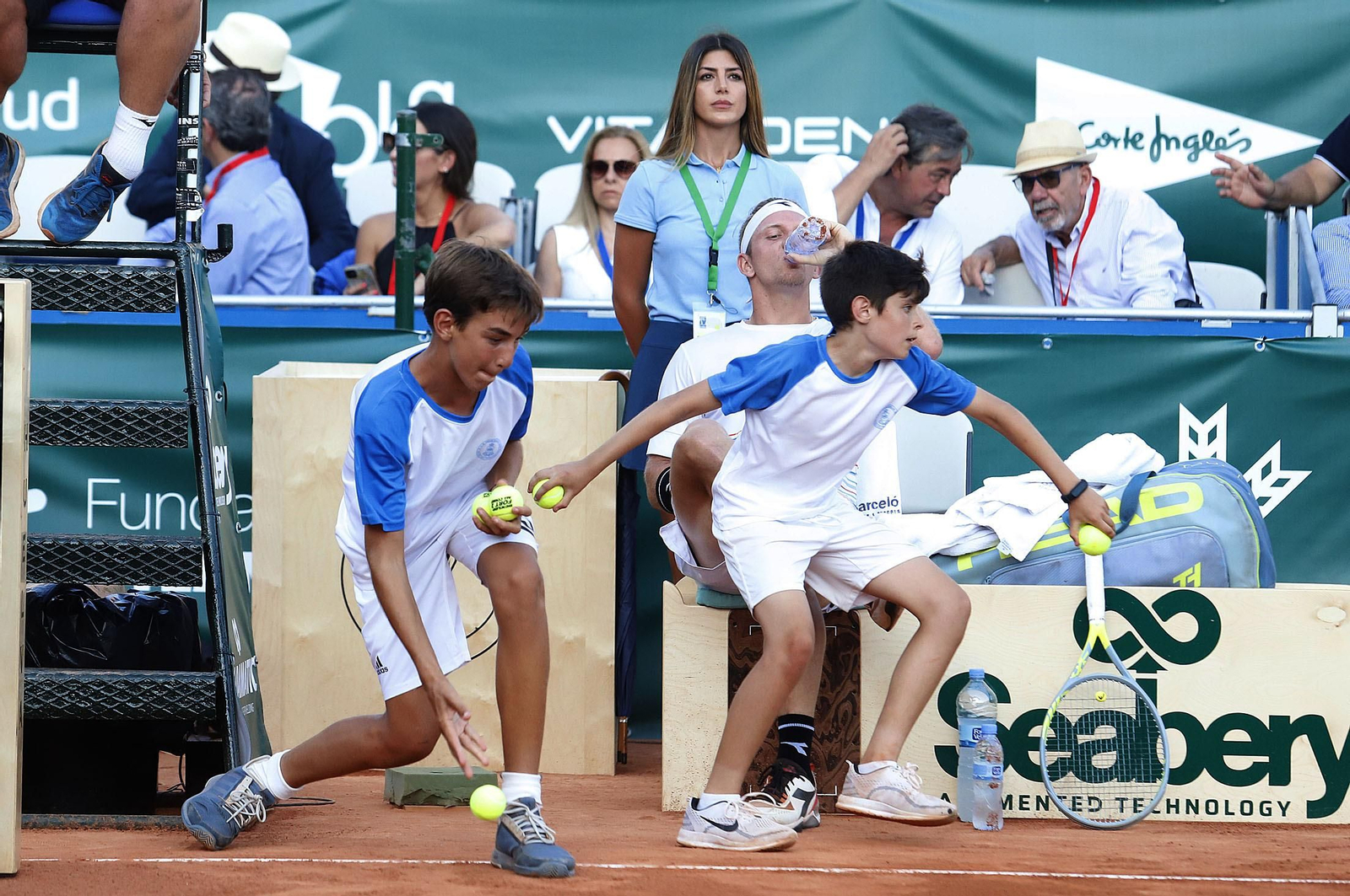Copa del Rey de Tenis. Imágenes del gran ambiente en las semifinales