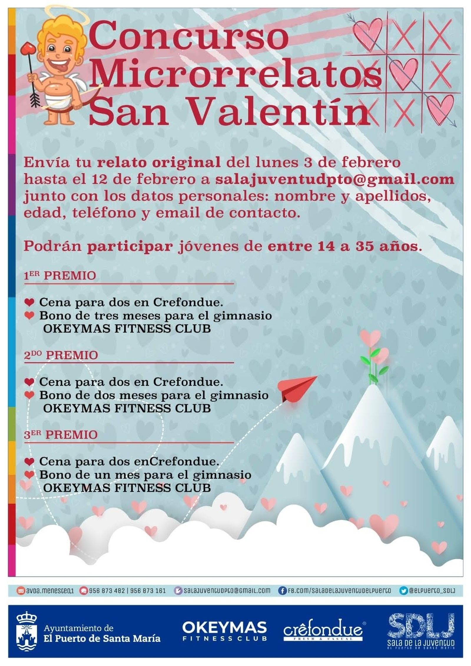 Concurso de microrrelatos con motivo de San Valentín