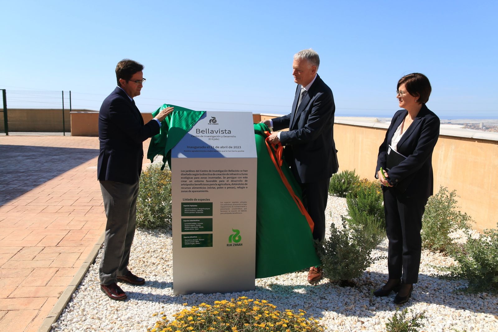 La inauguración del Centro de Investigación Bellavista de Rijk Zwaan, en imágenes