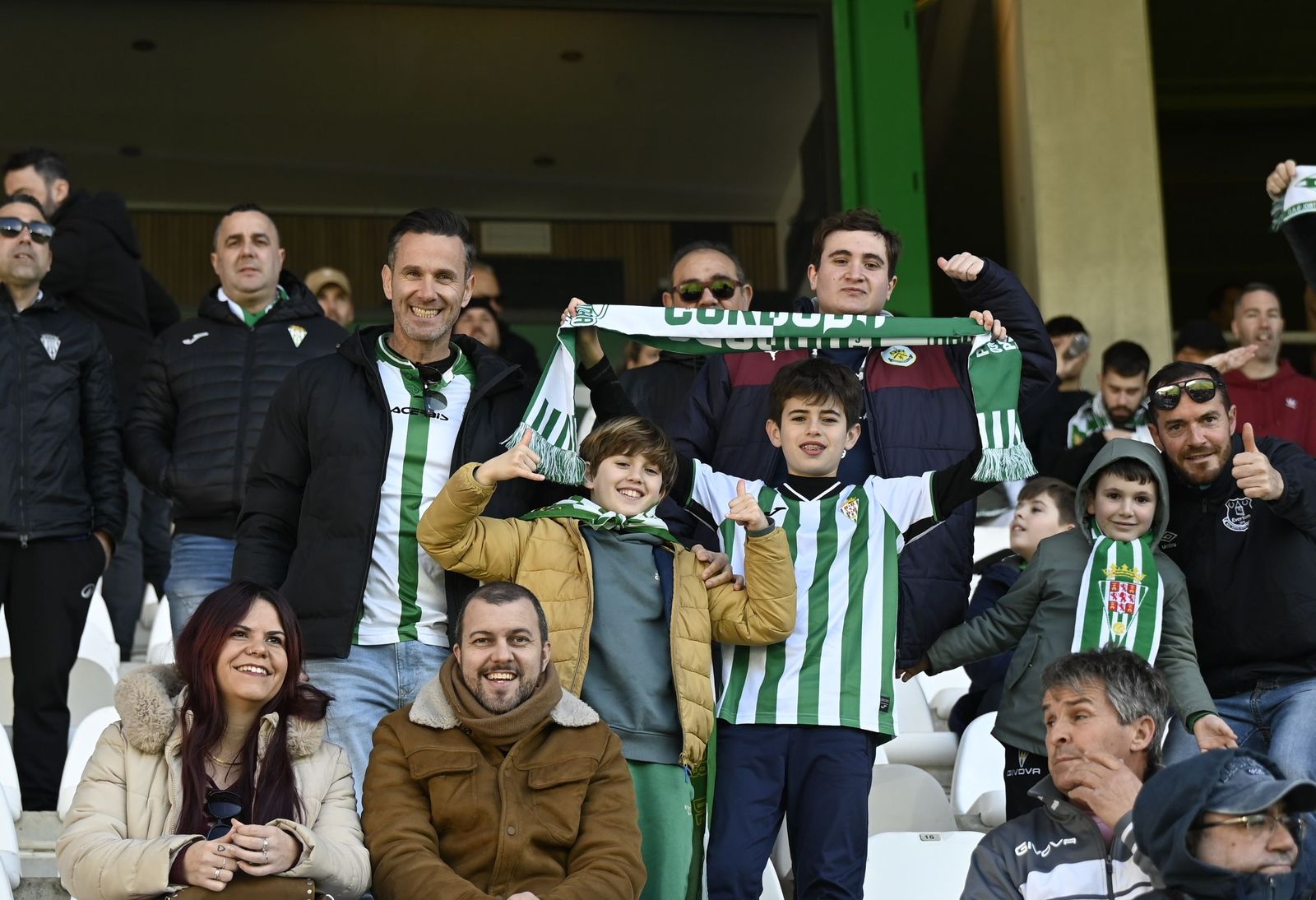 Las mejores fotos del ambiente en El Arcángel para el Córdoba CF - Leganés