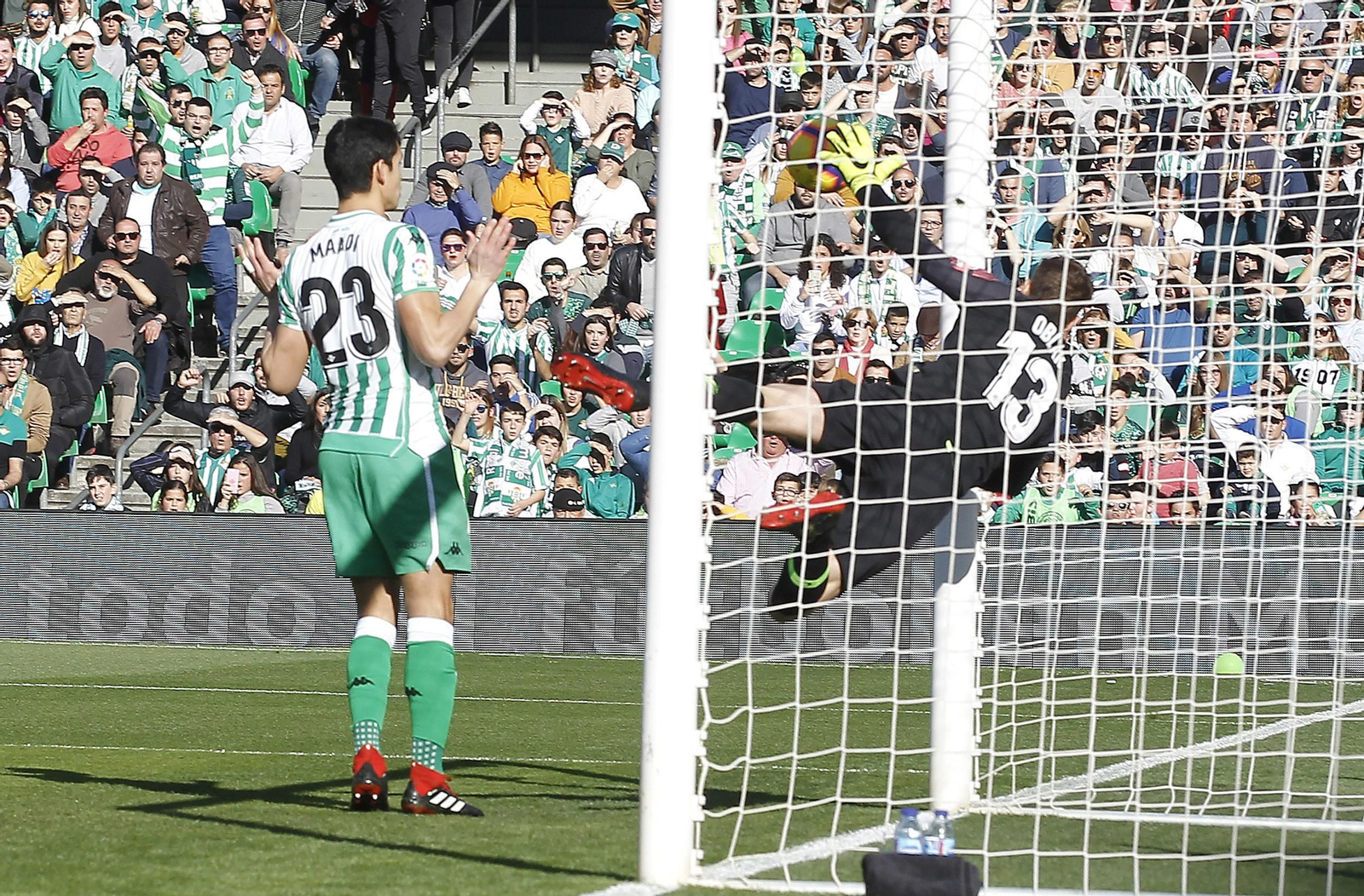 El Betis-Atlético de Madrid, en imágenes