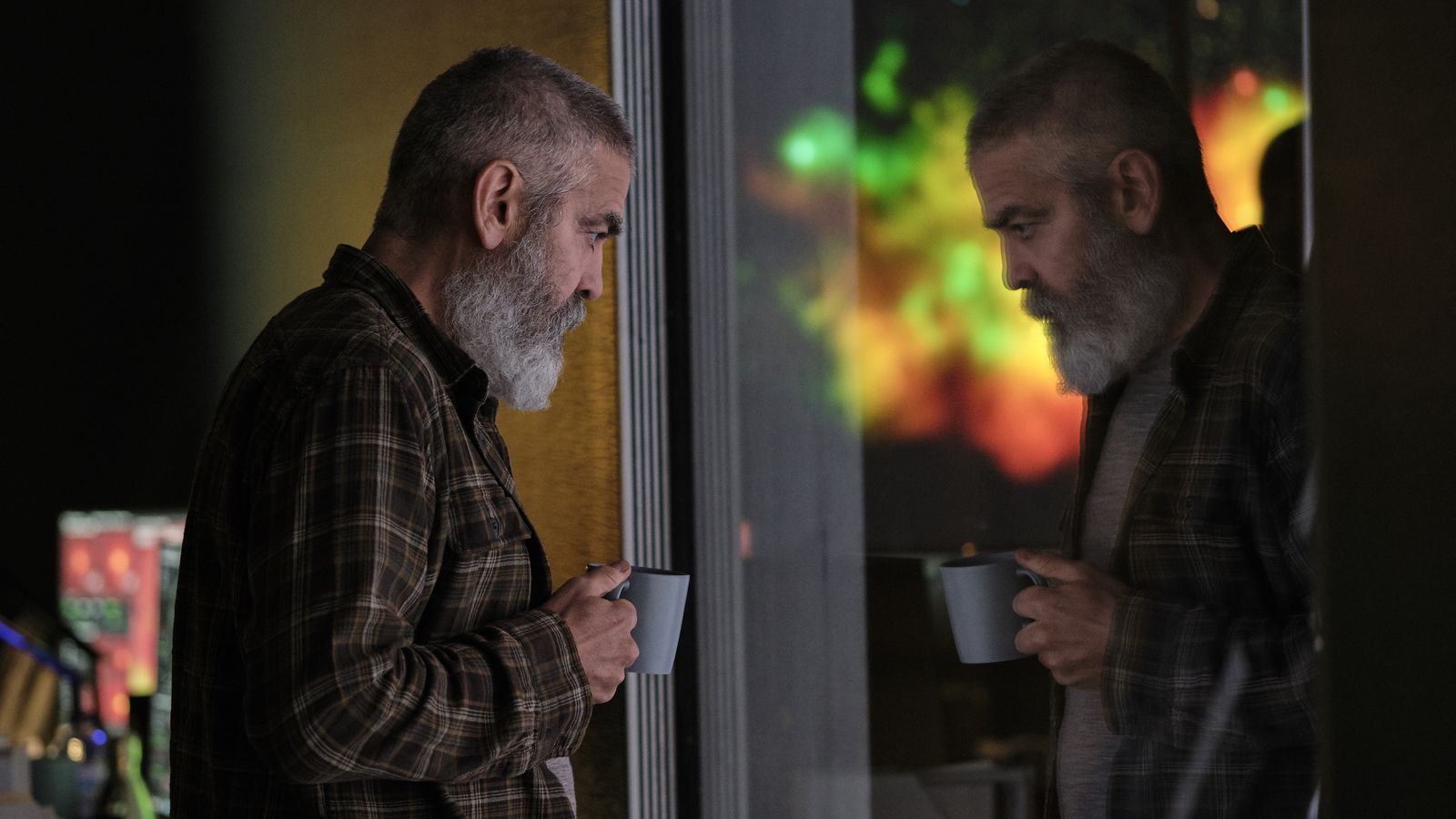 George Clooney en 'Cielo de medianoche'