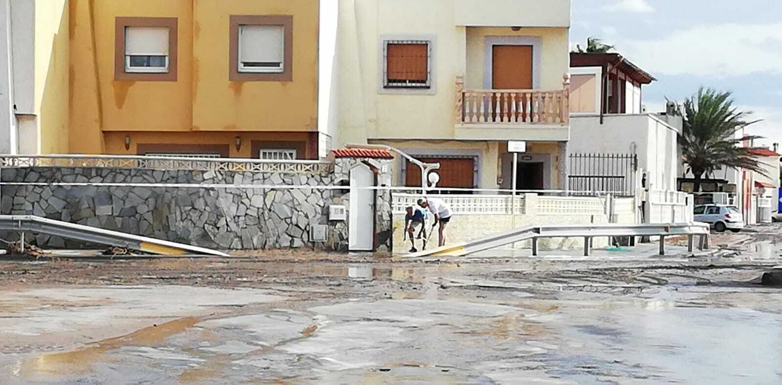El 112 registra más de 140 incidencias en la provincia durante las lluvias torrenciales