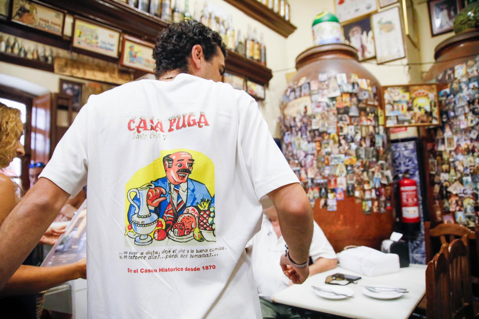 Camiseta maimono inspirada en Casa Puga.