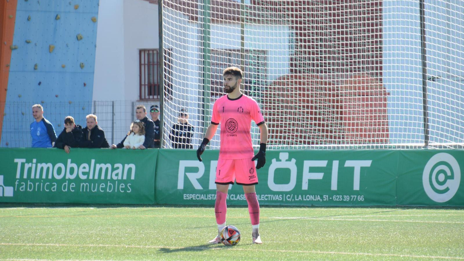 Marco, en una acción en La Juventud.