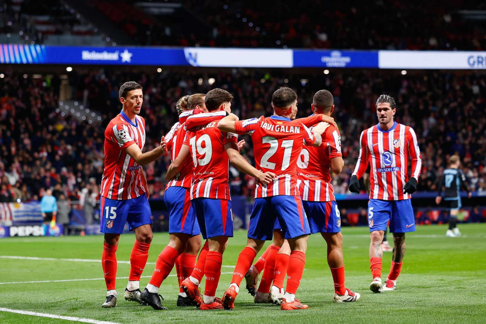 Las fotos del Atlético de Madrid - Slovan de Bratislava