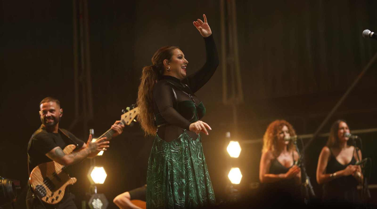 Las fotos del concierto de Niña Pastori en el Cabaret Festival de Algeciras