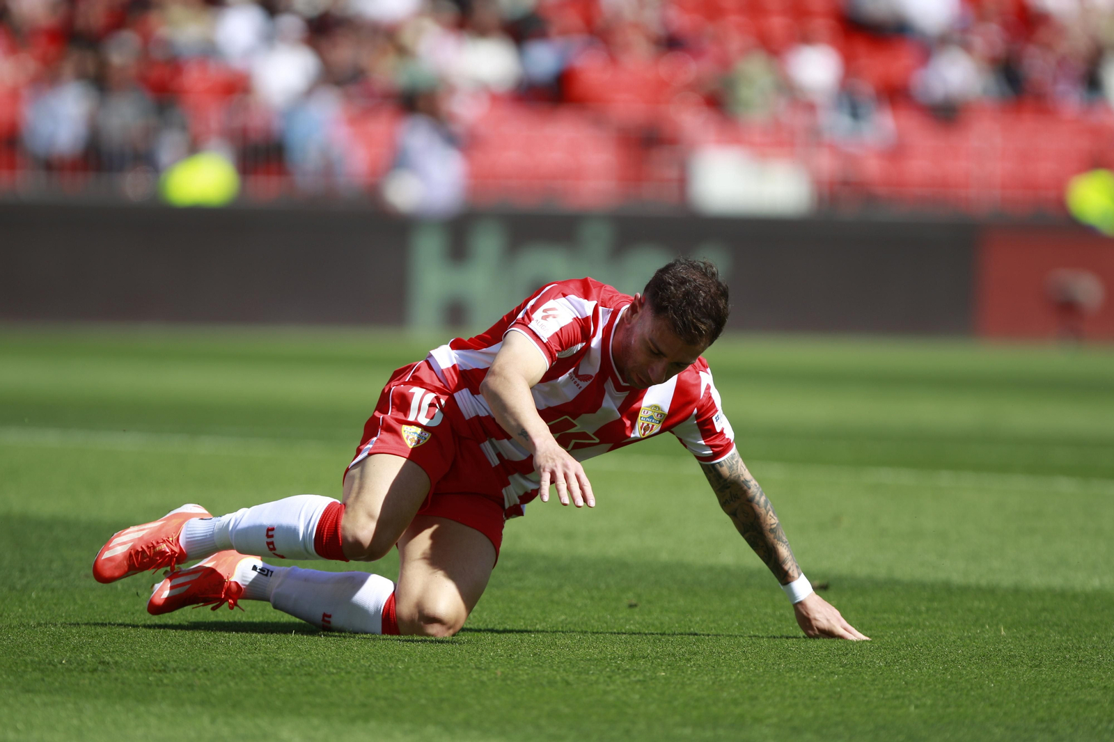 Las imágenes del triste descenso de la UDA ante el Getafe