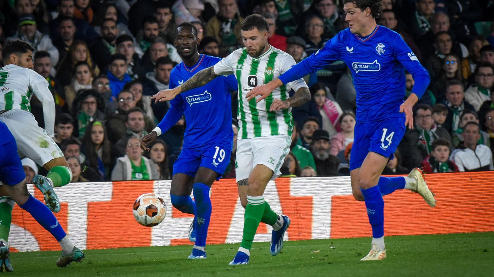 Las imágenes del Real Betis-Rangers FC