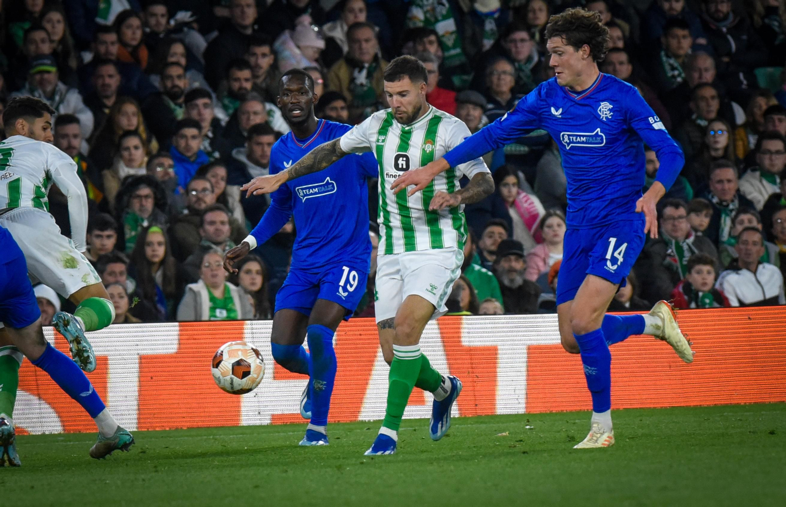 Las imágenes del Real Betis-Rangers FC