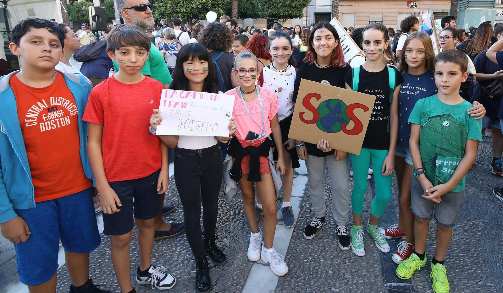 Imágenes de la manifestación por el cambio climático
