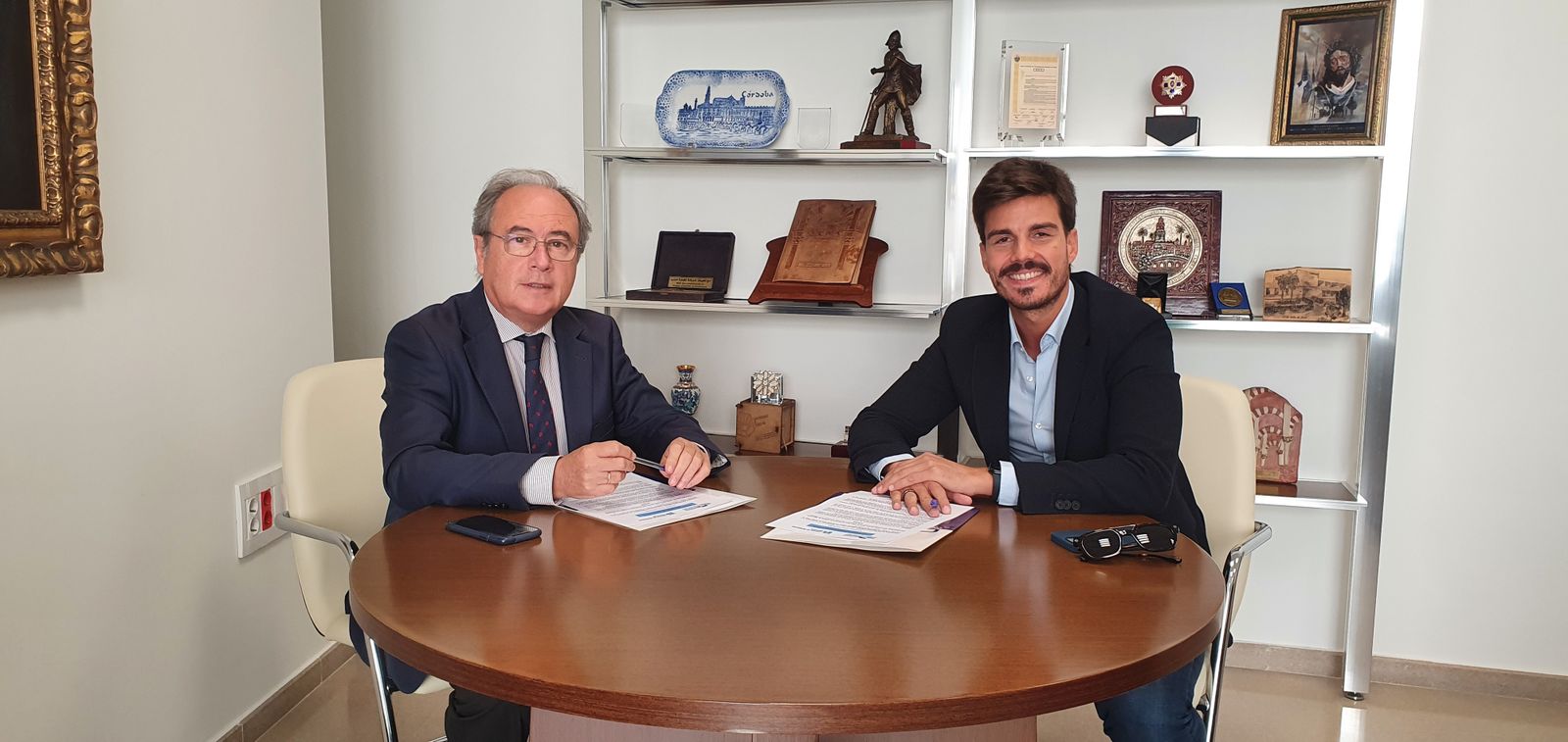 Antonio Díaz y Pablo Fidalgo.