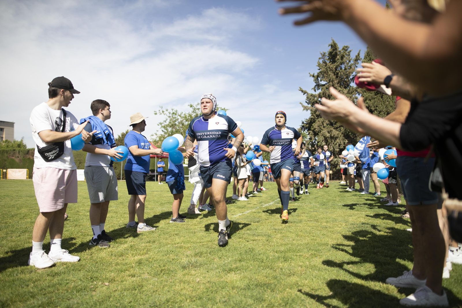 Las mejores fotos del partido del ascenso a División de Honor B de rugby entre Universidad de Granada y Portuense