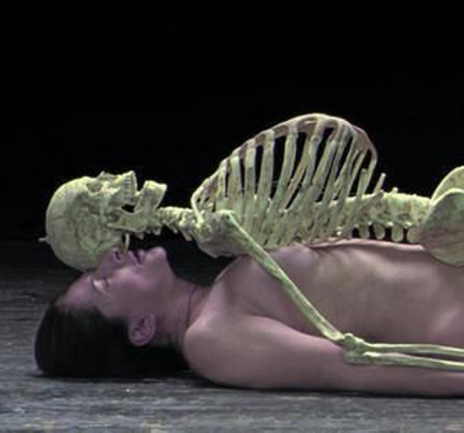 Marina Abramovic, en el vídeo.