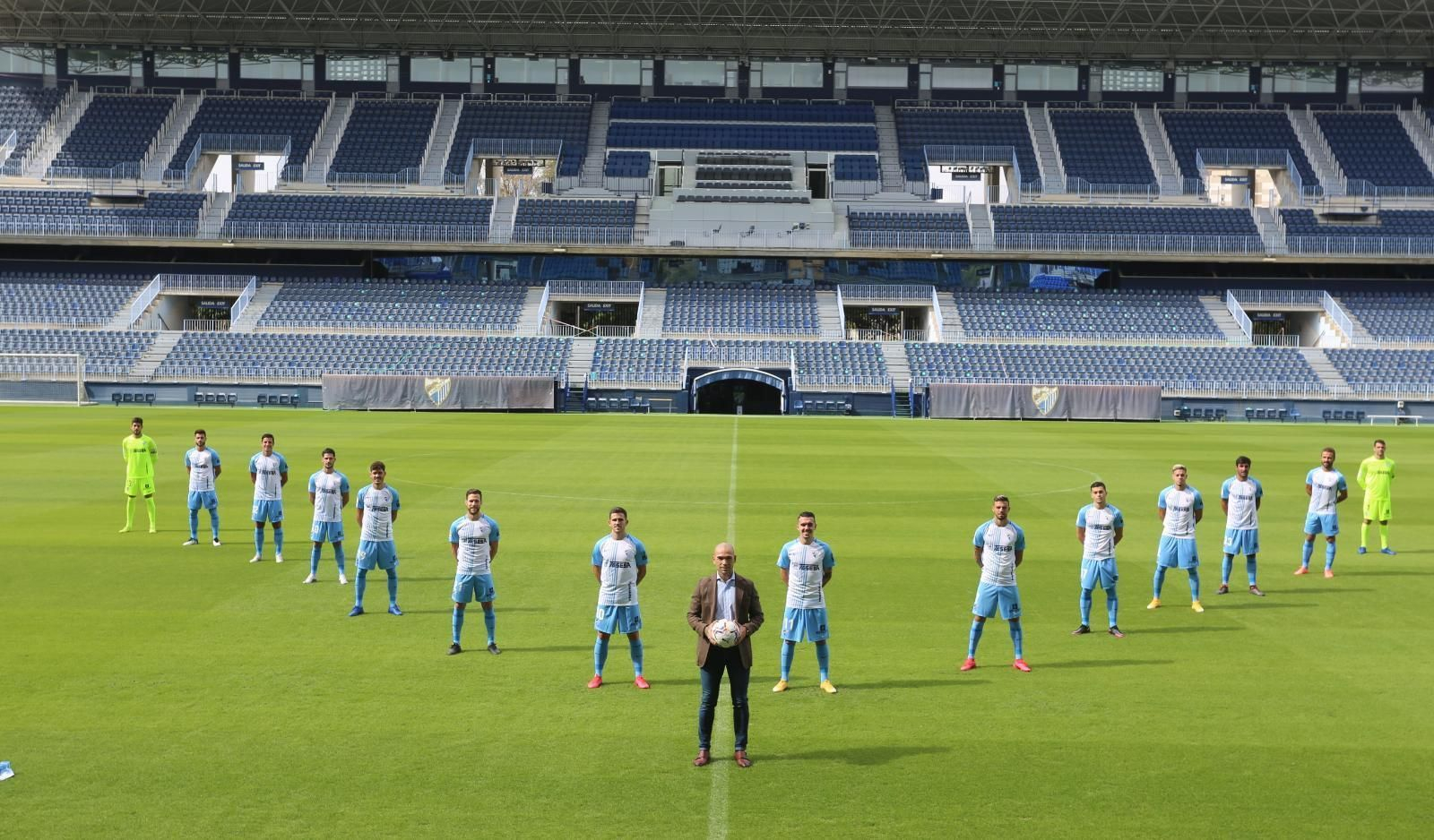 El Málaga CF presume de sus 15 fichajes