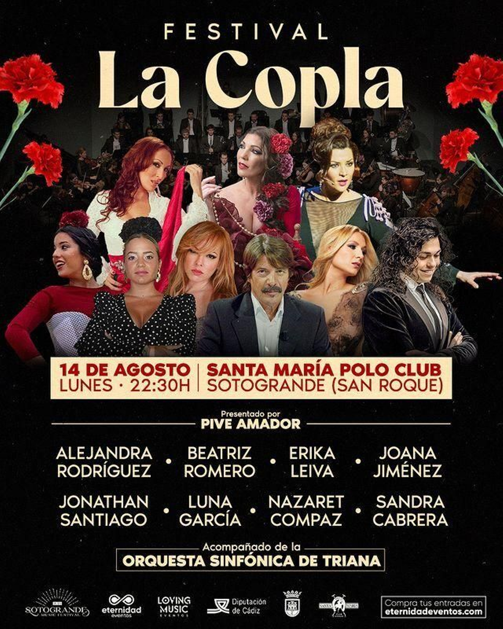 Cartel del Festival "La Copla".