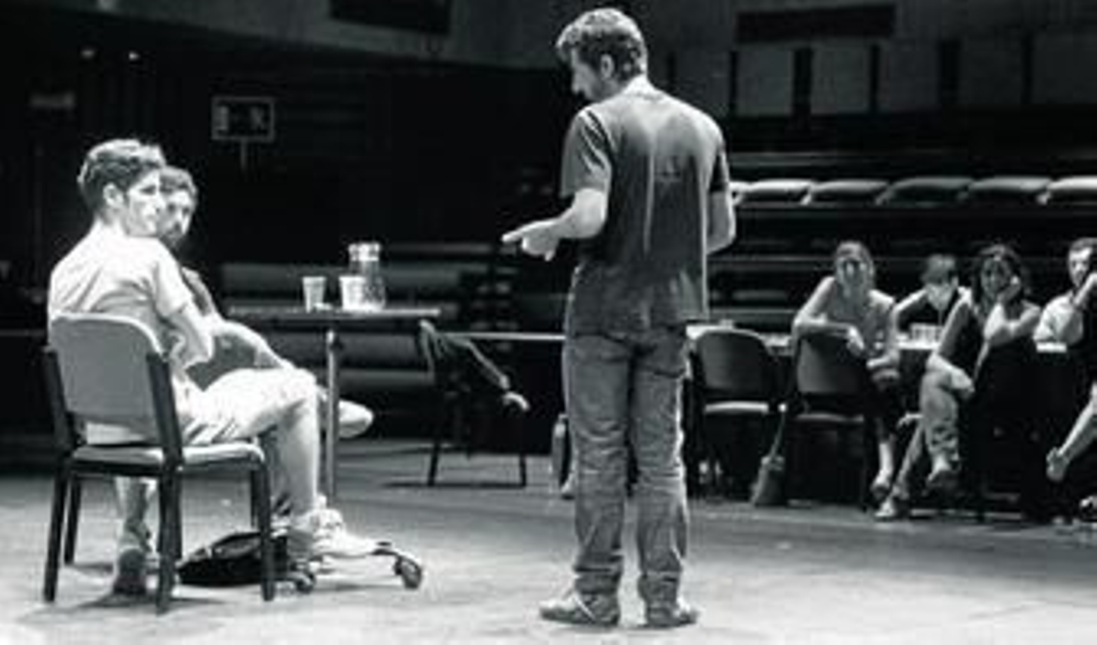 Un taller de intepretación de la Escuela Pública de Formación Cultural de Andalucía, correspondiente al programa Escénica Artística.