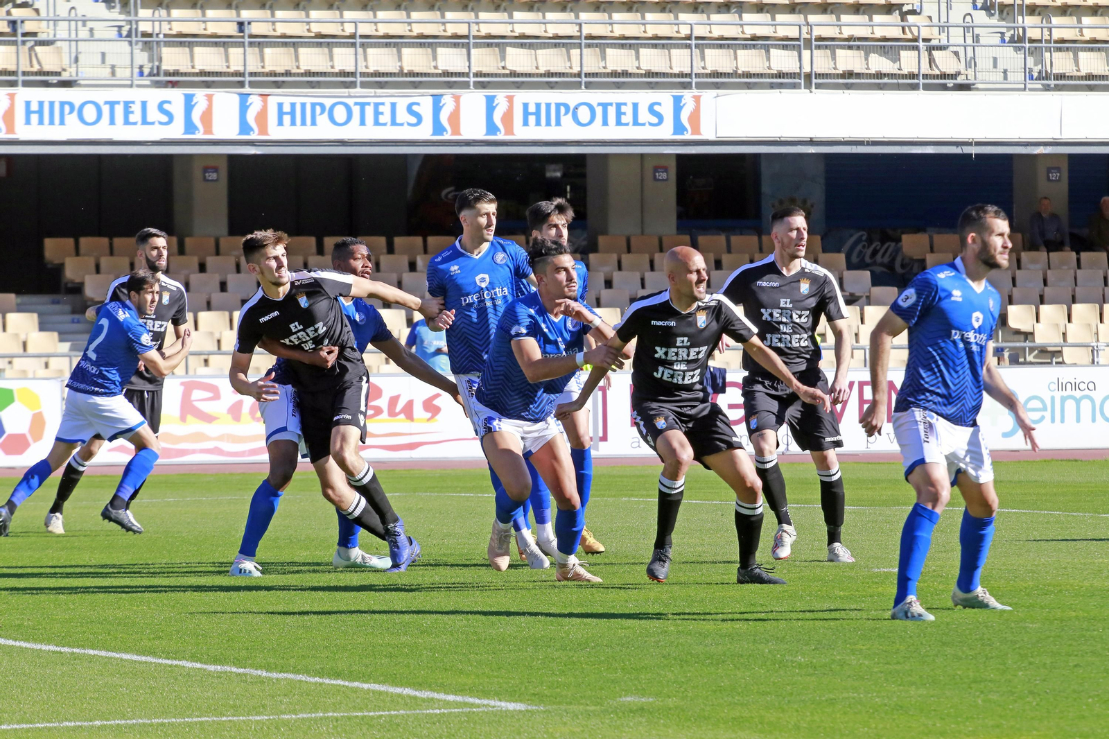 Derbi entre Xerez DFC y Xerez CD en Chapín