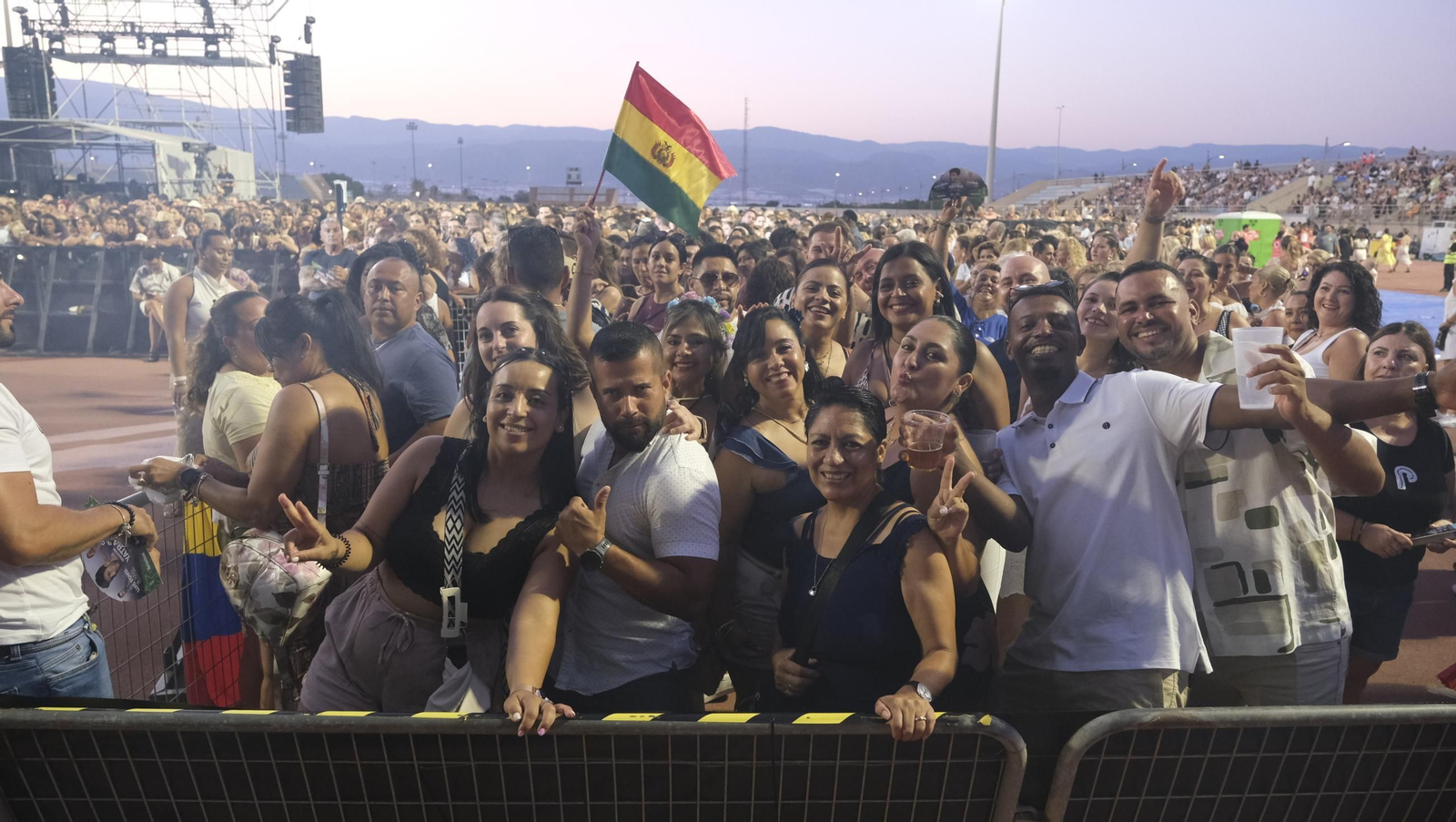 Concierto de Marc Anthony en Roquetas, en imágenes