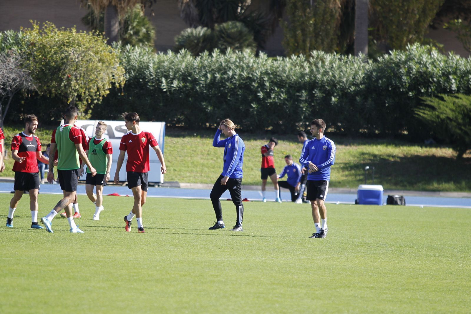 Fotogalería del entrenamiento del Almería 7-XI