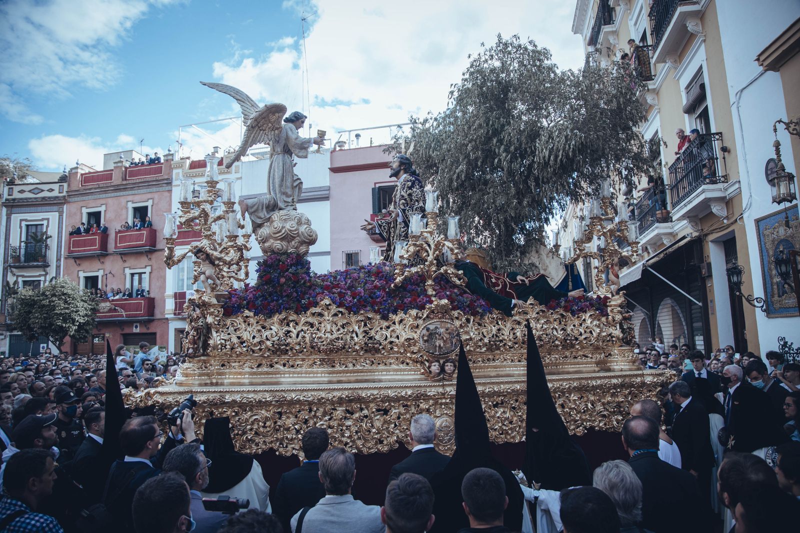 las Imágenes de la salida de la hermandad de Montesión