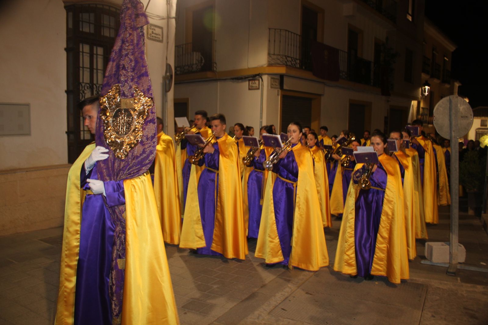 Las imágenes de las procesiones del Jueves Santo en Vélez Rubio