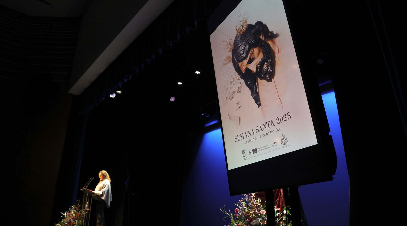 Las fotografías de la presentación del cartel de Semana Santa de La Línea