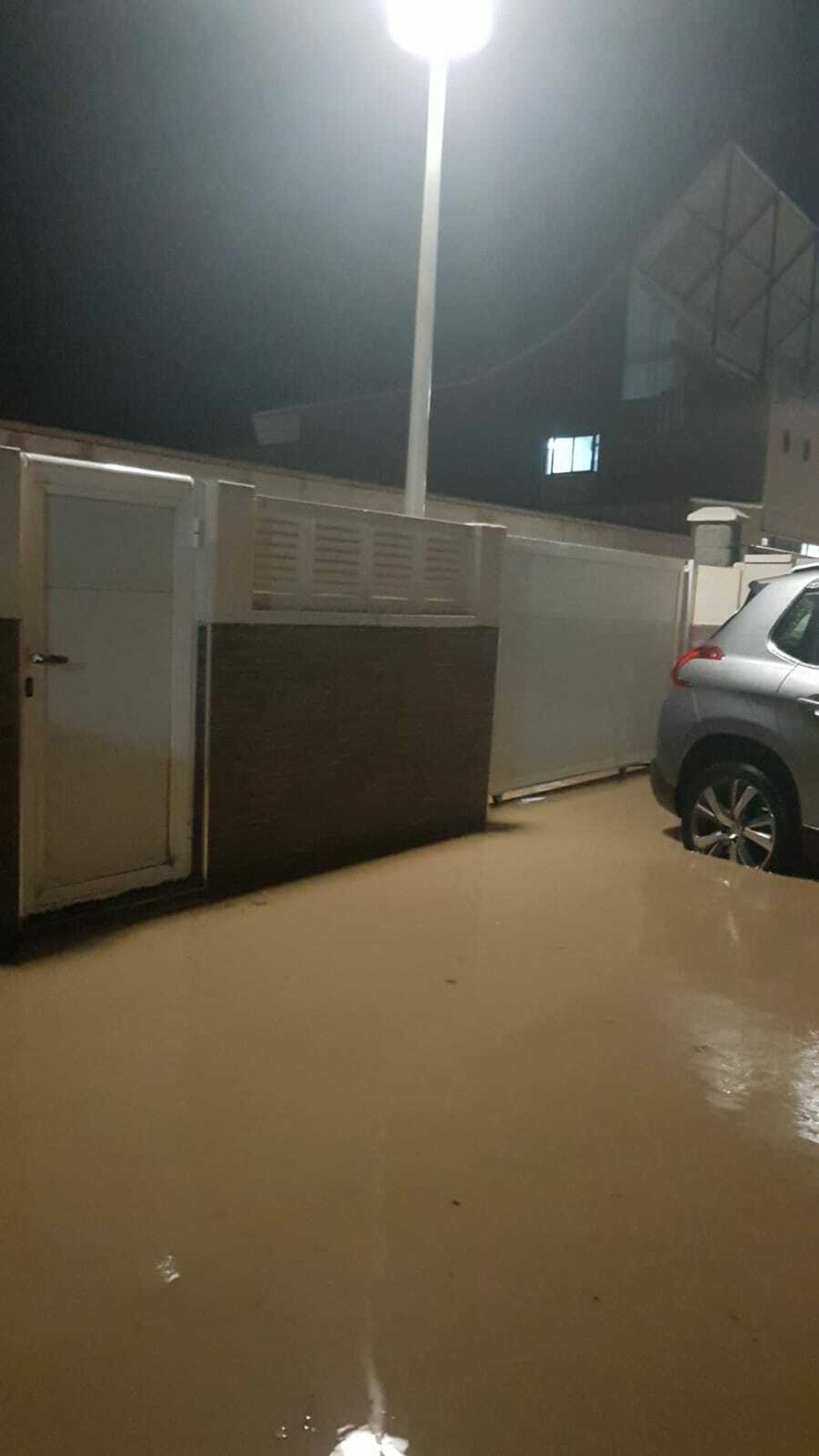 Las imágenes del paso de la gota fría por Almería