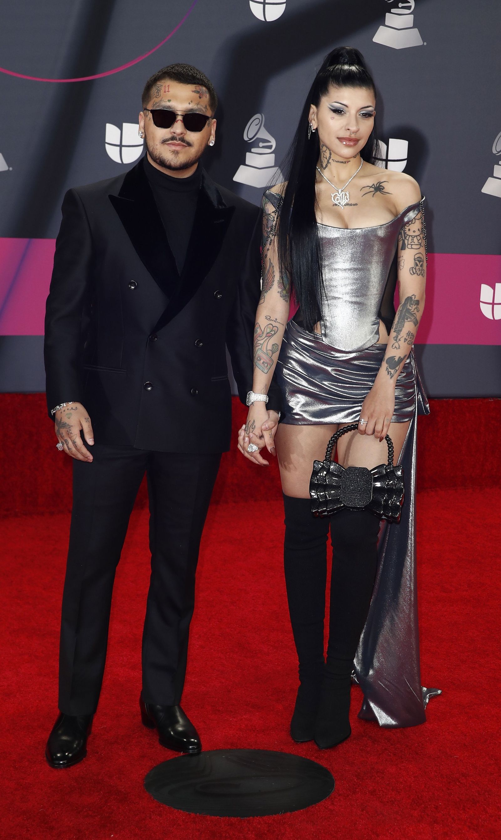 La alfombra roja de los Grammy latinos