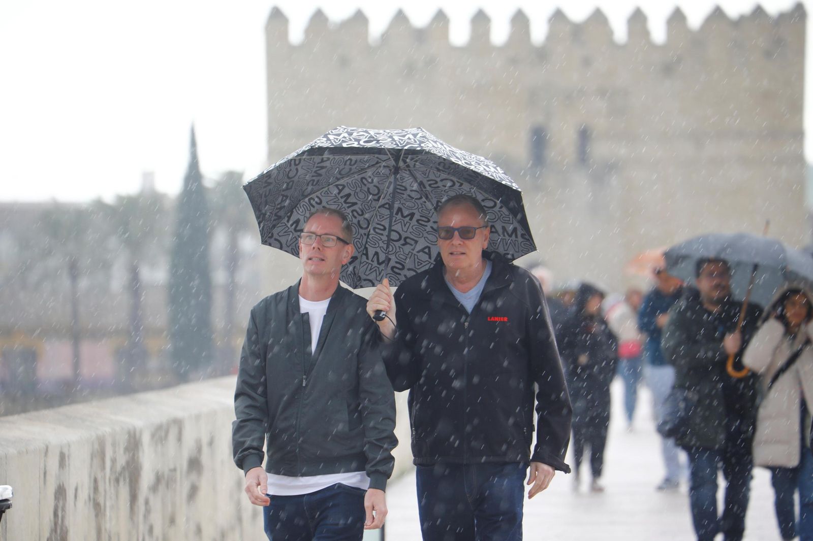 El paso de la borrasca Nuria por Córdoba, en imágenes