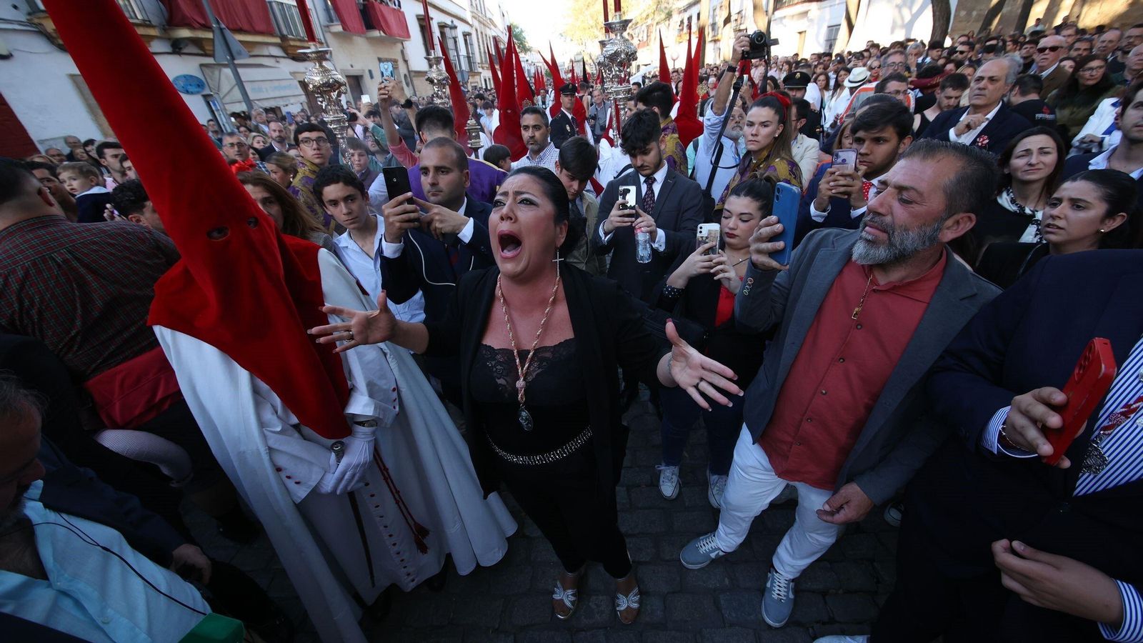 Una saeta al Señor del Prendimiento.