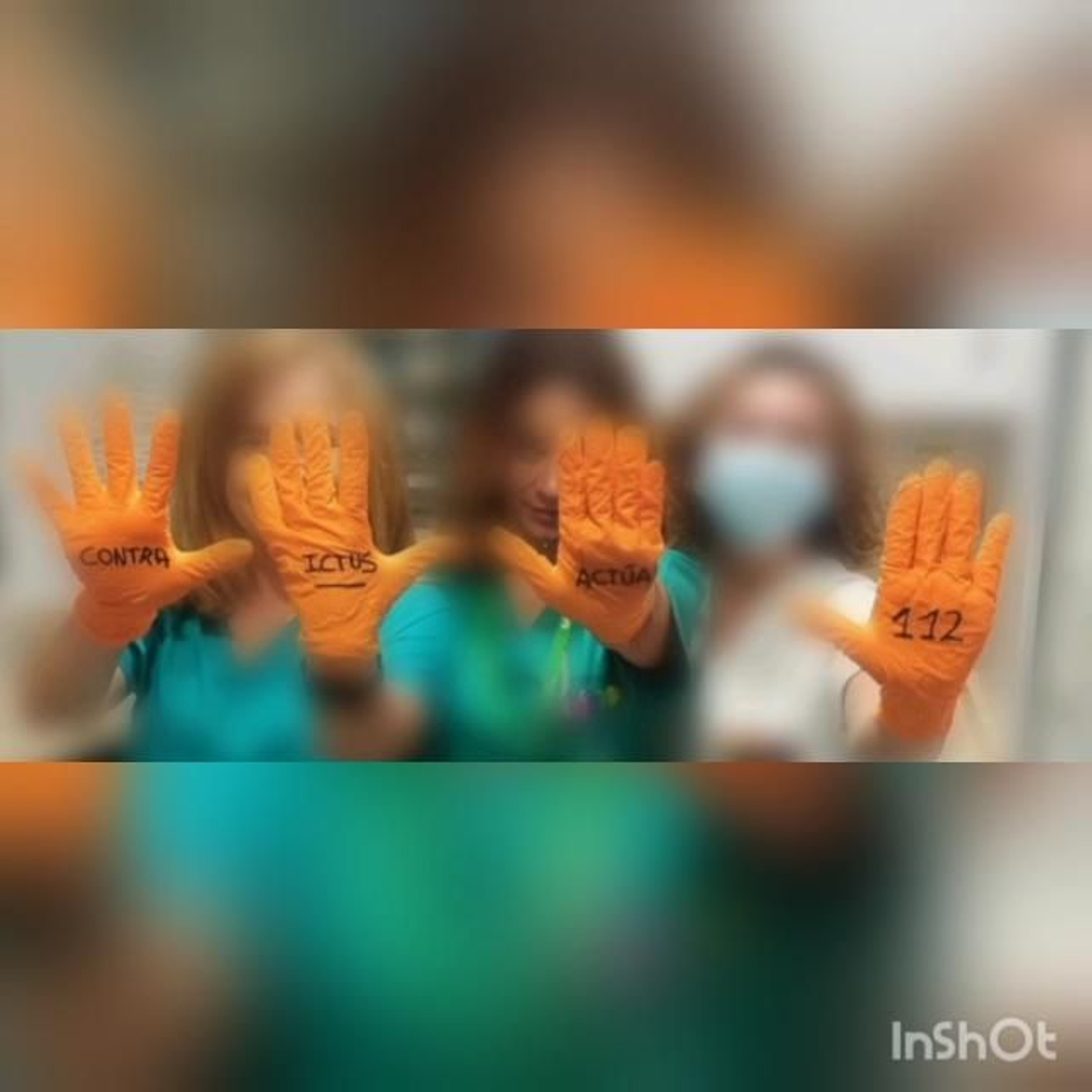 Profesionales de Neurología del Hospital de Jerez, en un vídeo que realizaron hace unos años por el Día Mundial del Ictus