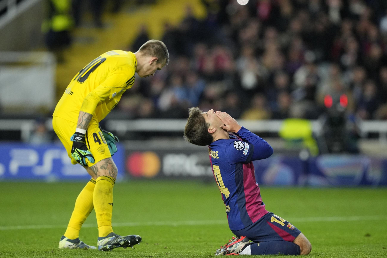 Las imágenes del Barcelona - Brest