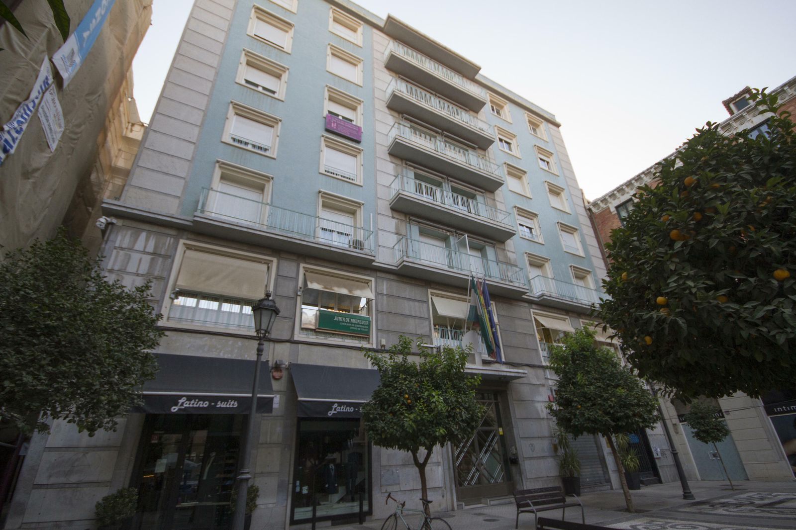 La sede policial en la plaza de Campo Verde