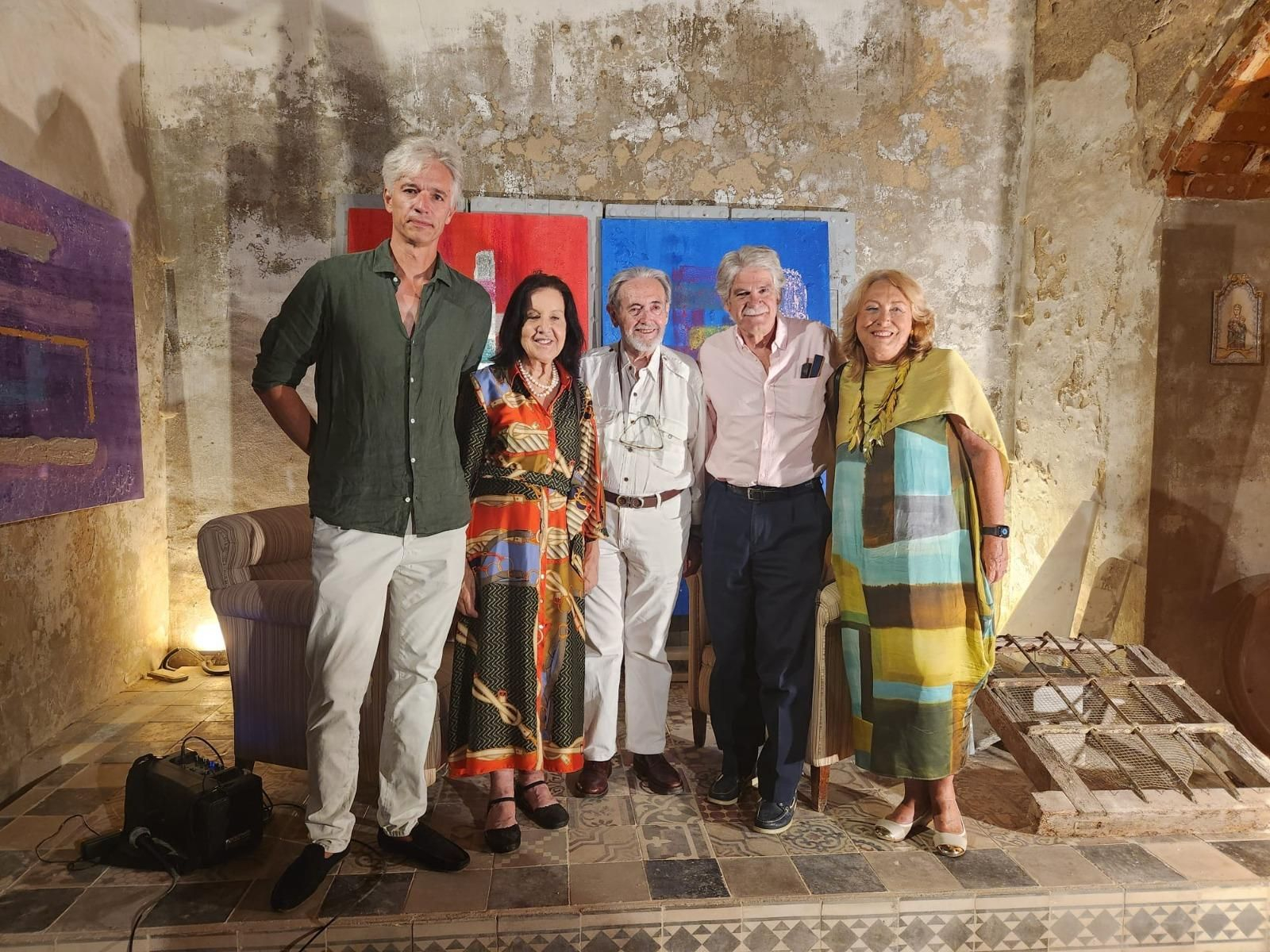 Inauguración de la exposición de Clelia Muchetti en El Puerto