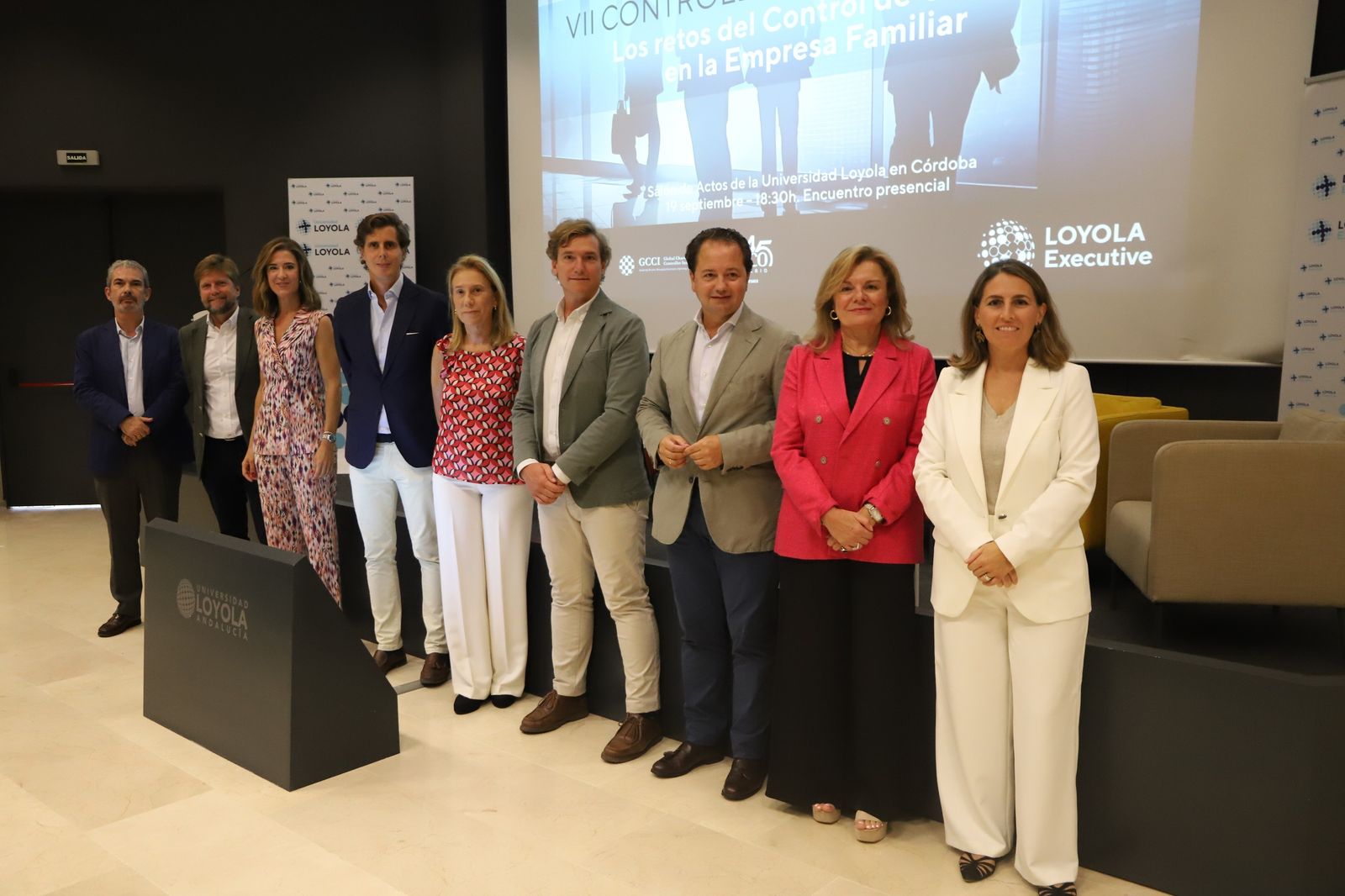 Participantes en la jornada celebrada en la Universidad Loyola.