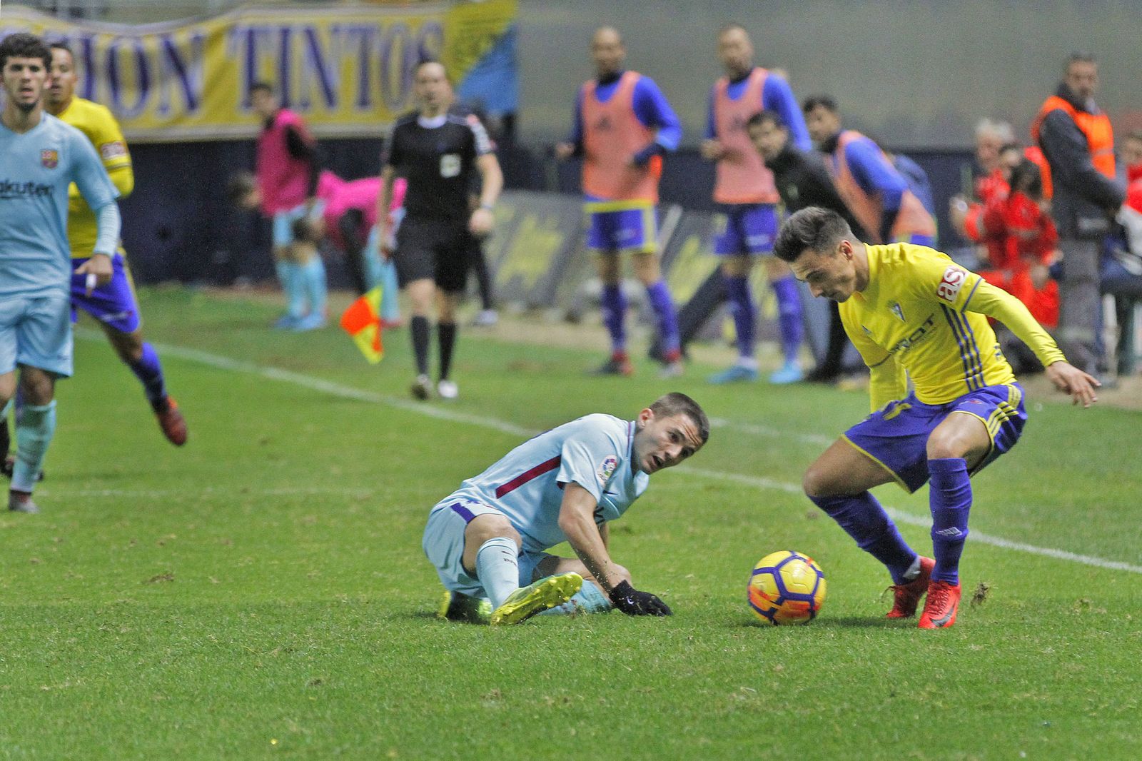Las imágenes del Cádiz-Barcelona B