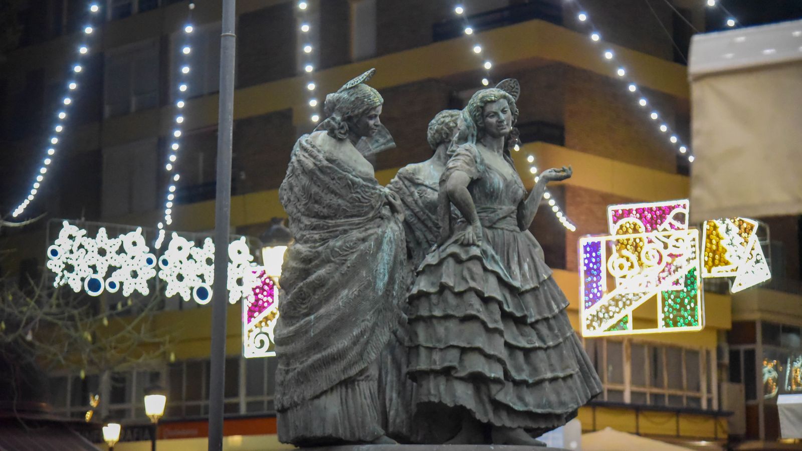 El encendido del alumbrado de Navidad en La Línea, en imágenes