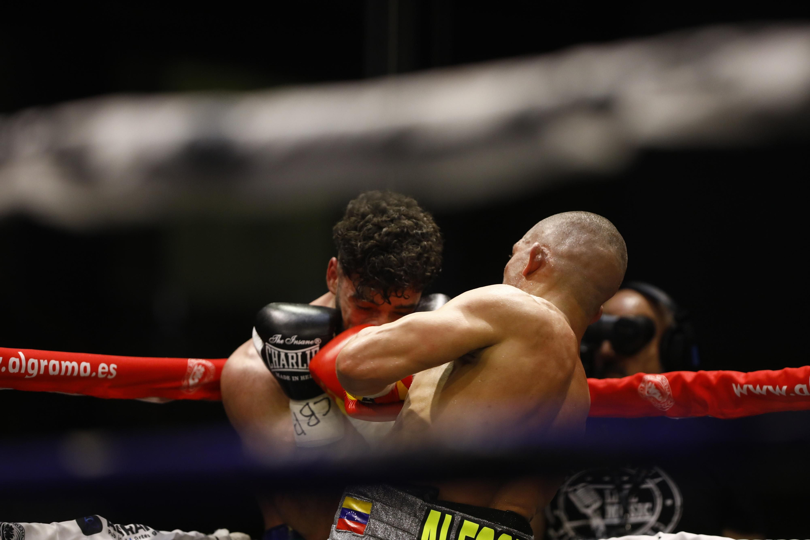 Las imágenes del combate entre José Luis Navarro Jr y Ronny Landaeta en Córdoba