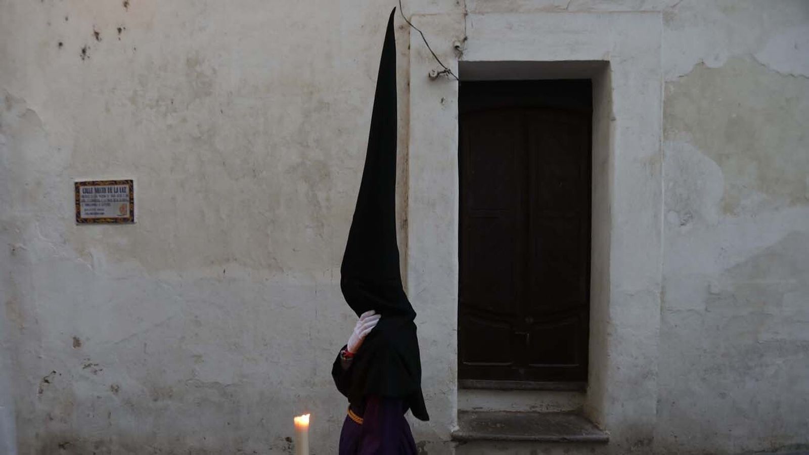 Las imágenes del Jueves Santo en Tarifa: Jesús Nazareno y María Santísima Virgen de la Paz