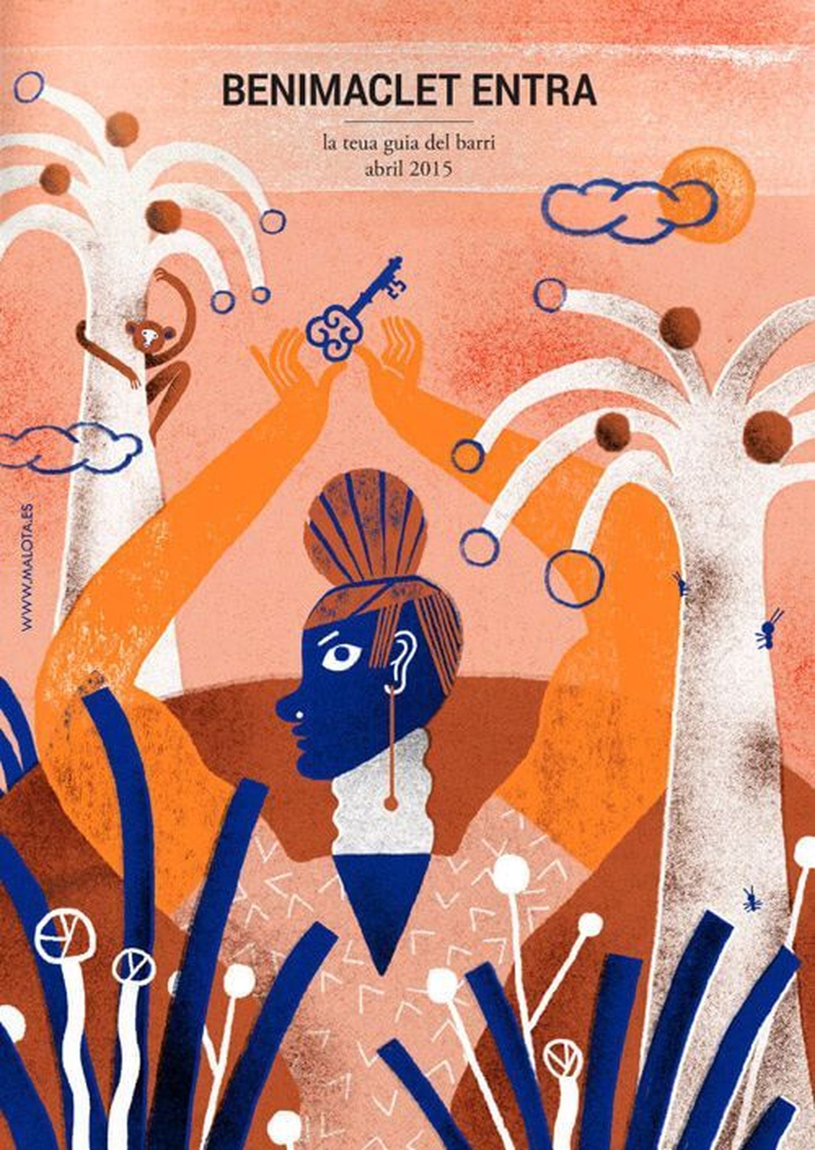 Una obra de la autora gráfica 'Malota'