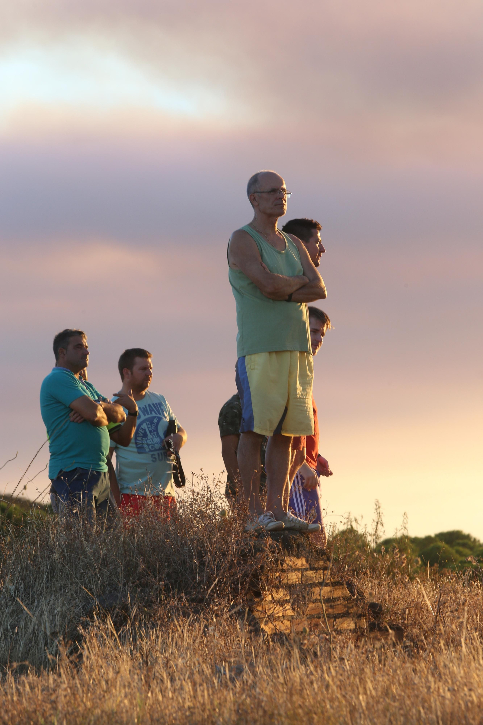 El incendio de Riotinto en imágenes