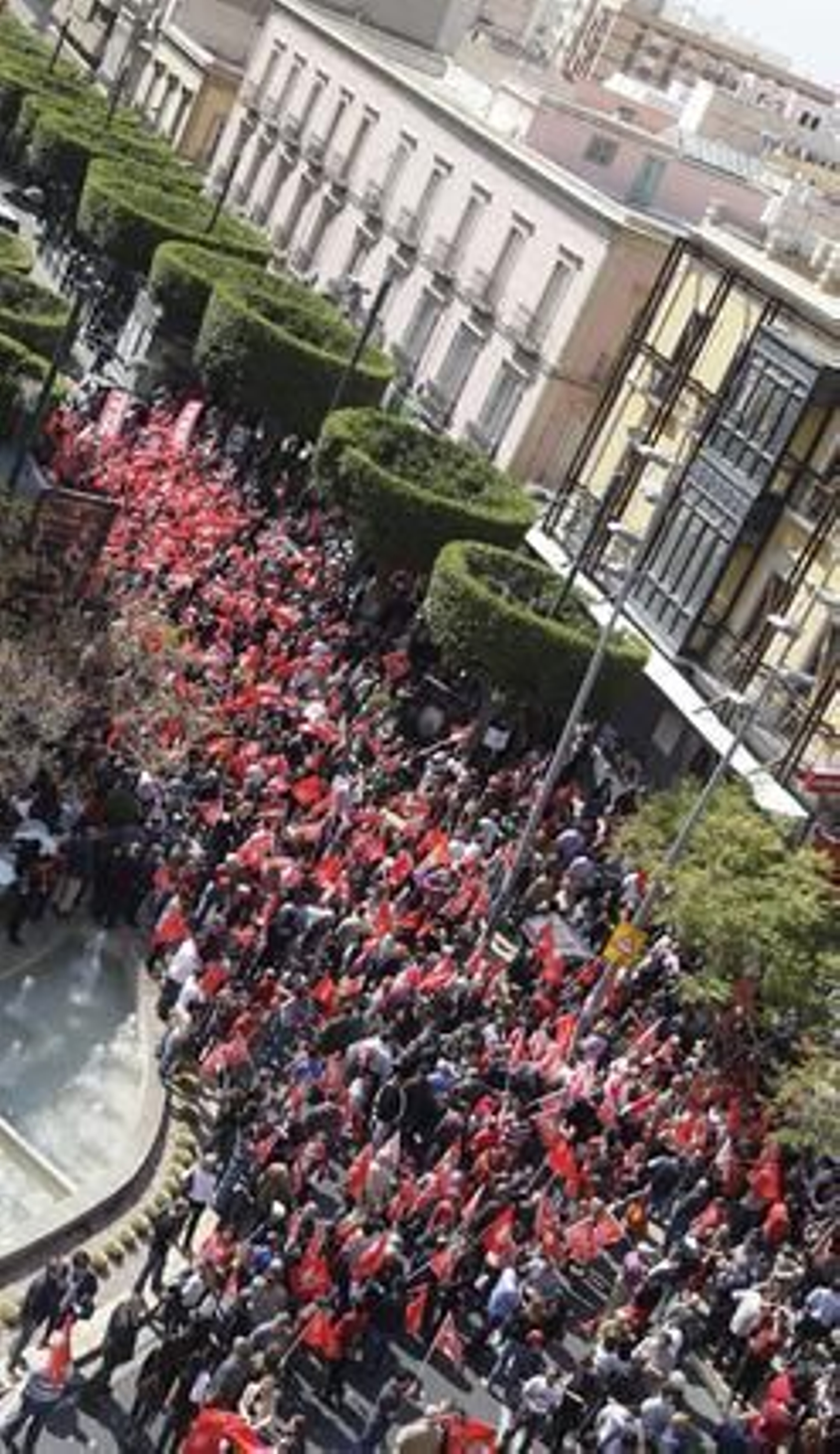 Las imágenes de la huelga general en España