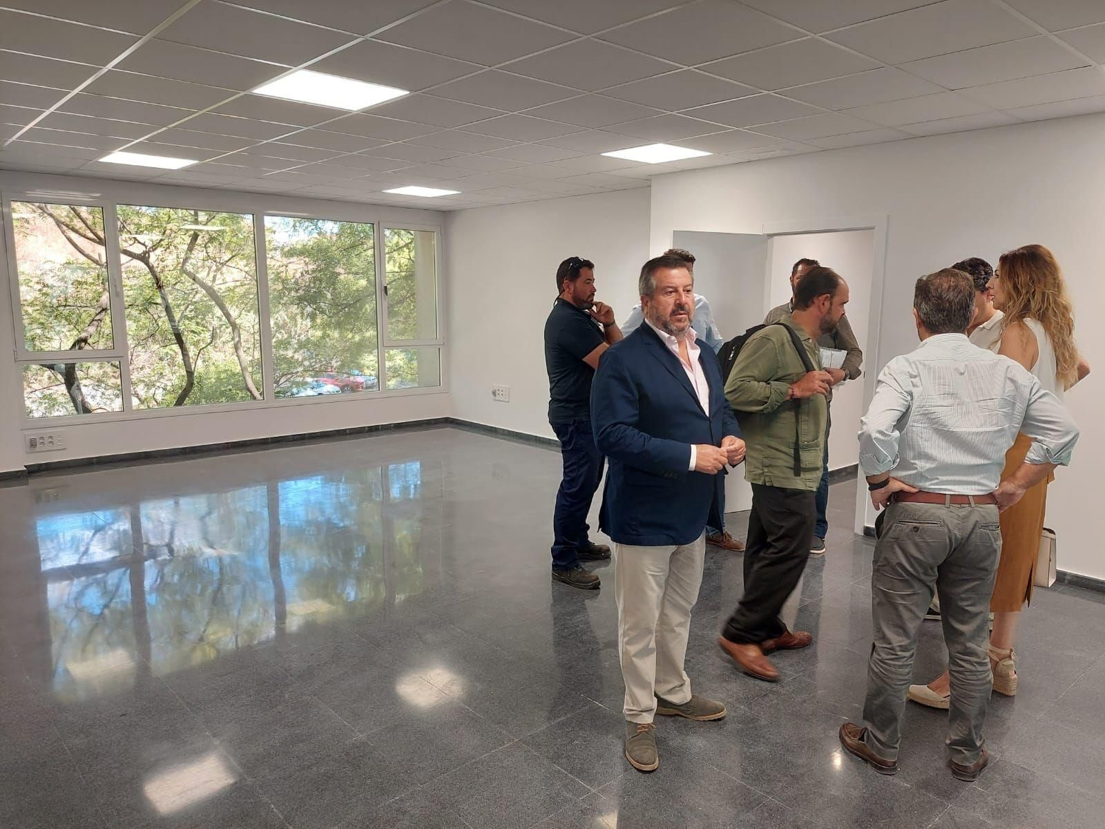 Visita al nuevo Juzgado de Menores de Huelva.