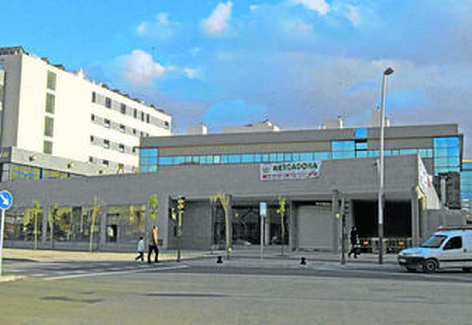 Imagen del nuevo Mercadona en Cardenal Ilundain, ya prácticamente acabado.