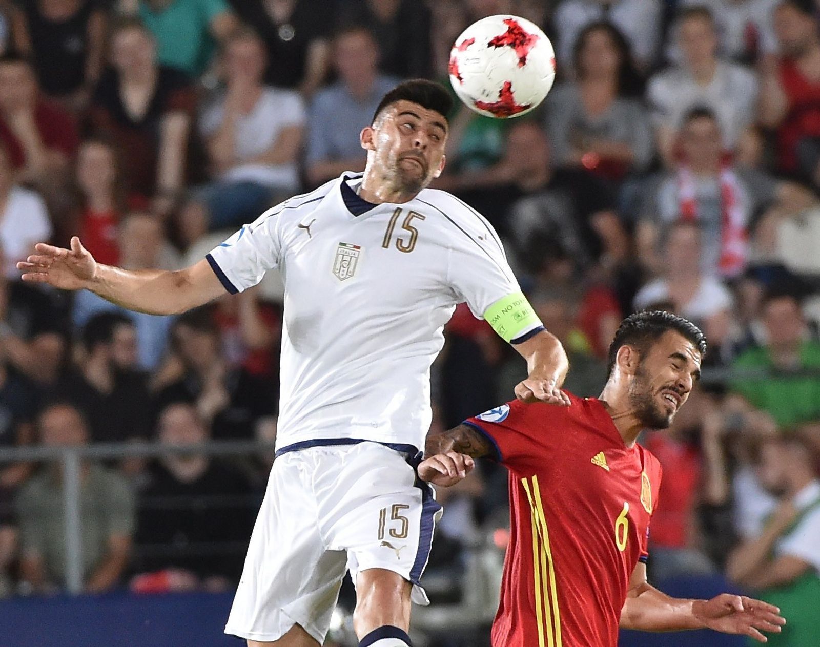 El España-Italia de las semifinales del Europeo sub 21, en imágenes