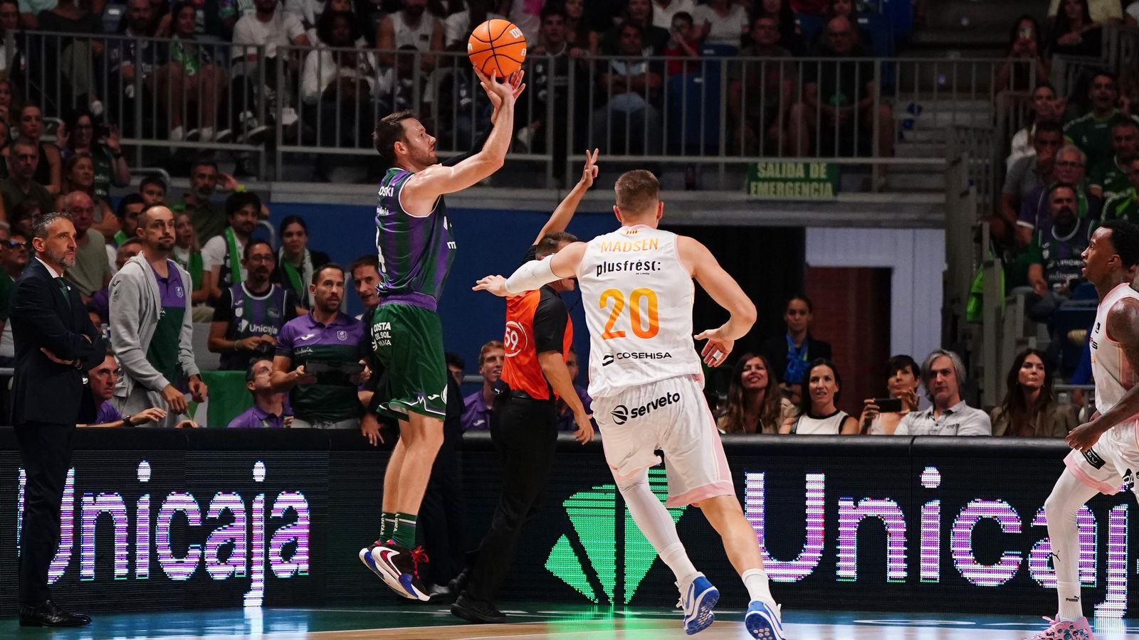 Las fotos del Unicaja-Hiopos Lleida