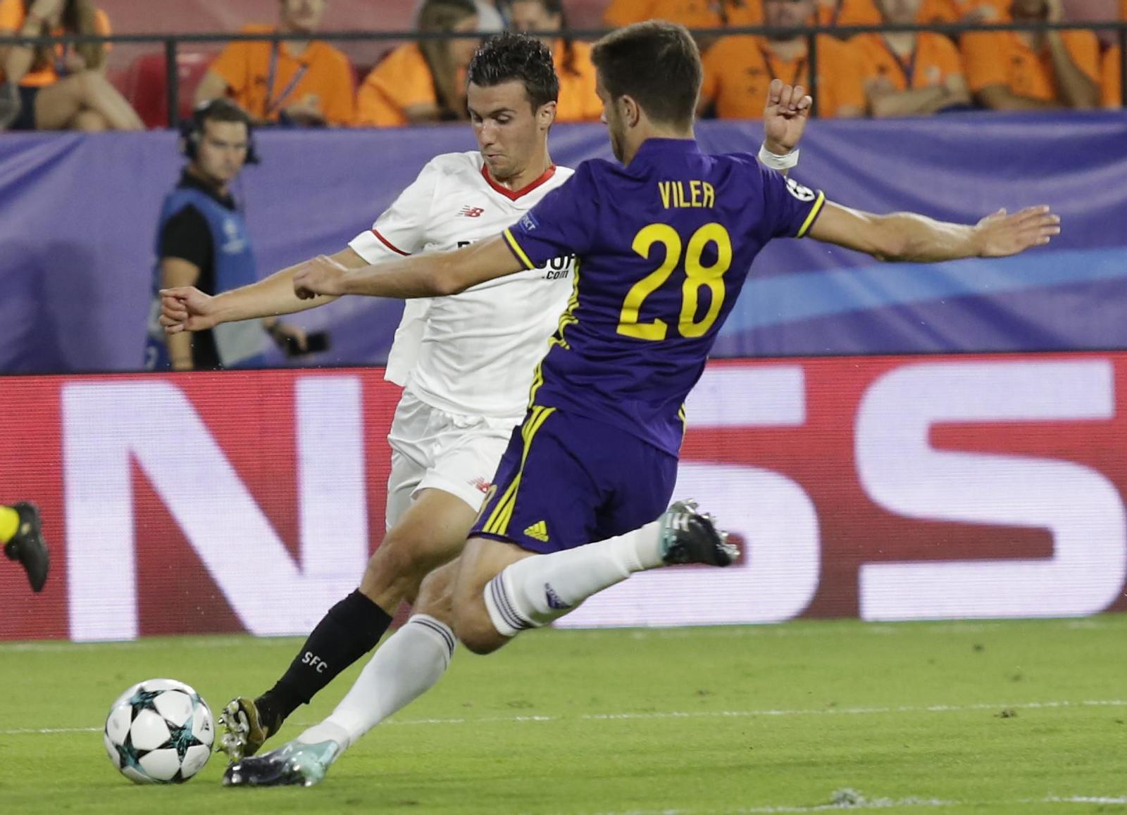 Las imágenes del Sevilla-Maribor