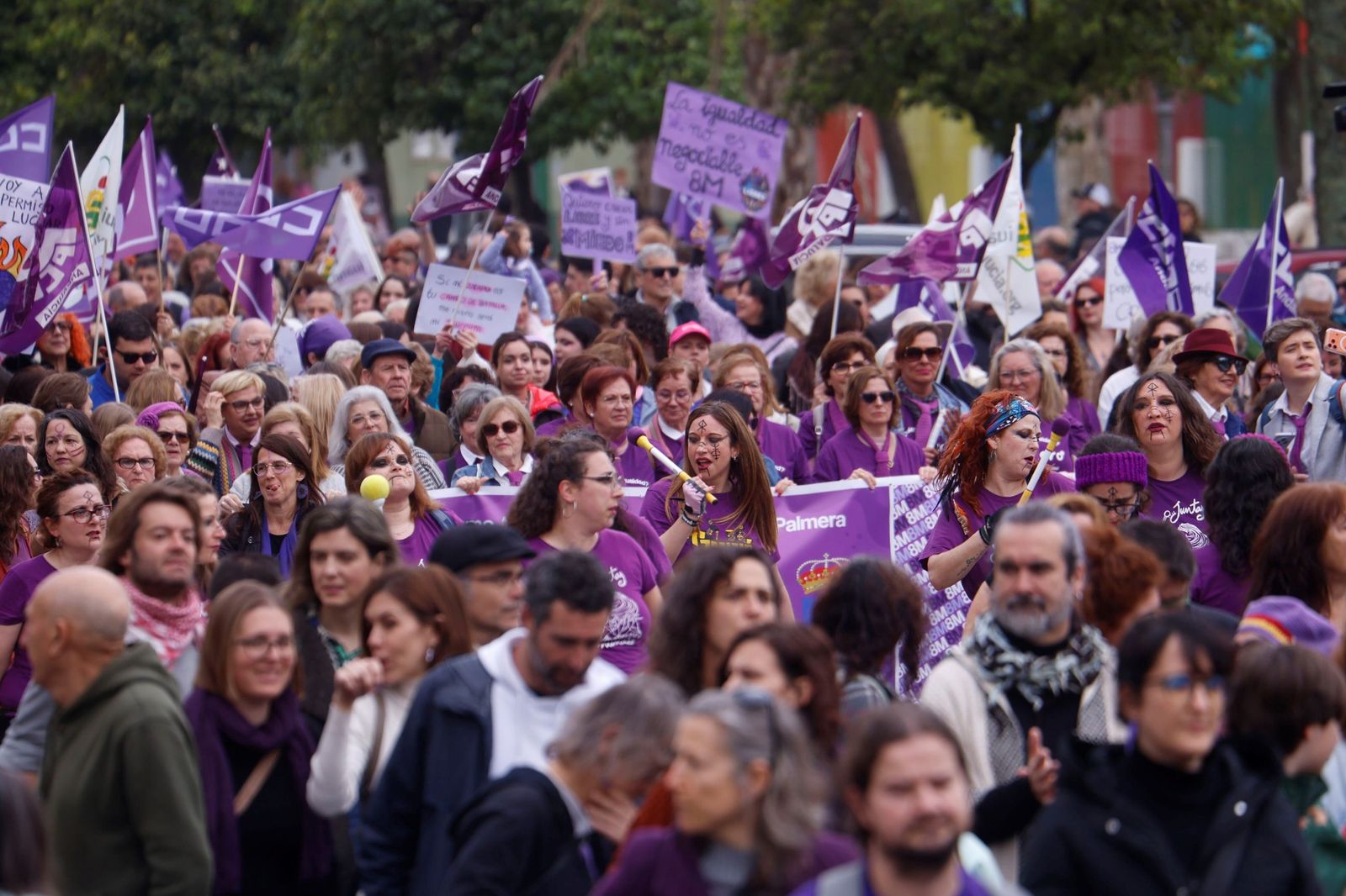 Las mejores imágenes de la manifestación del 8M en Córdoba