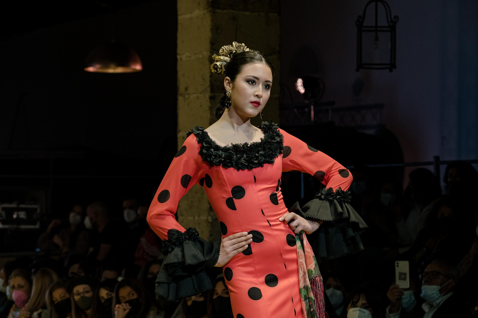 El desfile de Ángeles Verano en la Pasarela Flamenca de Jerez, todas las fotos